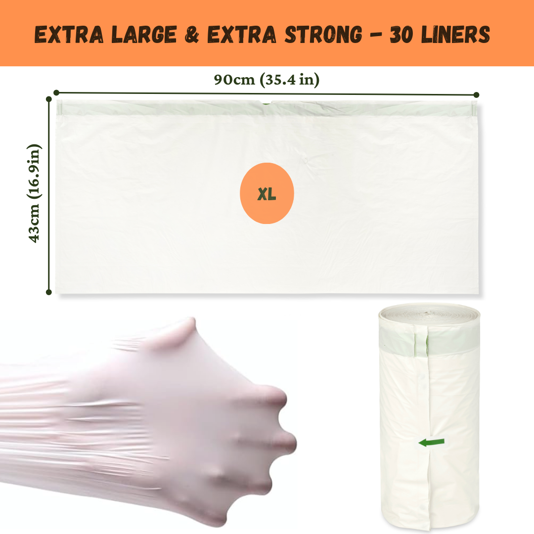 Biodegradable litter hot sale box liners